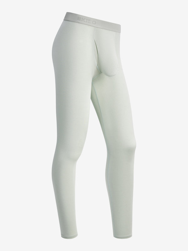 All-Season Comfort Waffle Modal Long Johns with Dual-C Airflow Pouch
